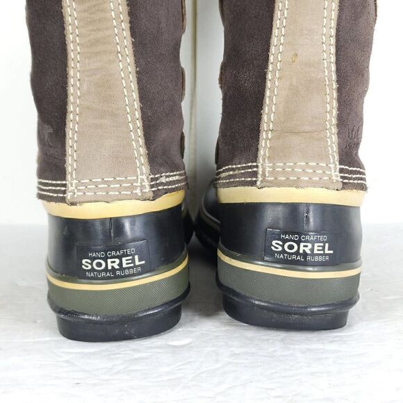 Sorel Women's Joan Of Arctic US 6 Brown Waterproof Lined Winter Boots - Picture 11 of 13